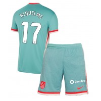 Camisa de time de futebol Atletico Madrid Rodrigo Riquelme #17 Replicas 2º Equipamento Infantil 2024-25 Manga Curta (+ Calças curtas)